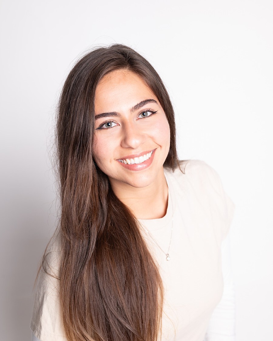 Ahlam Rodriguez, founder of Beanleaf, at the bar